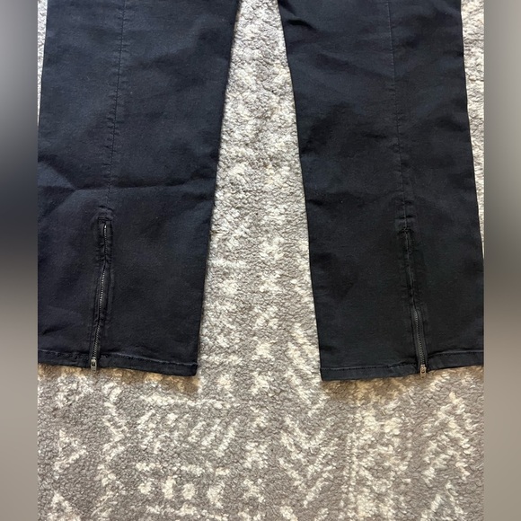 Nicole Miller Women's Black Straight Leg Jeans size 14 (M127) never worn - Picture 10 of 11